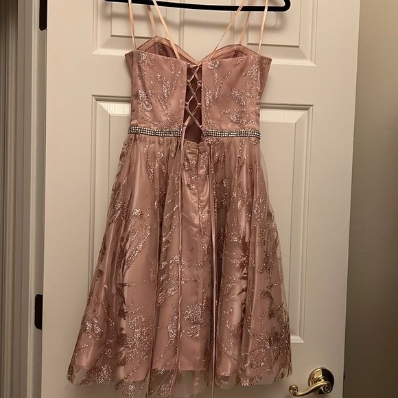 Women’s rose gold dress - Picture 2 of 2